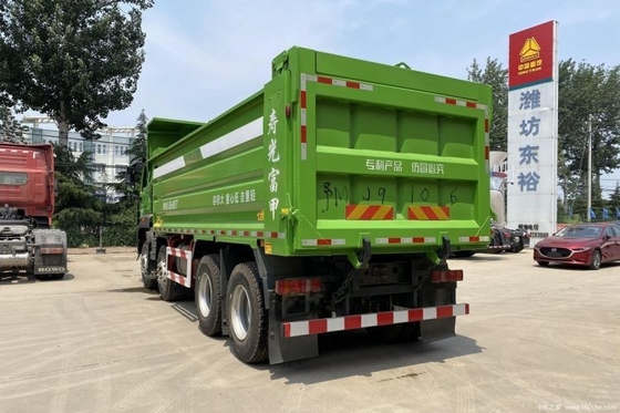 0km 国産重貨車 ハオハン N5G 340 HP 8X4 5.6m プロ用のダンプトラック