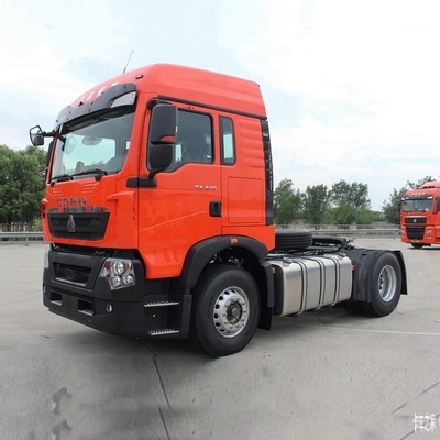 400HP 4X2 自動エアコン ホワイト 国立重型トラック HOWO TX トラクタートラック