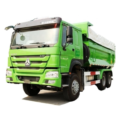 買取された使用 HOWO ダンプティッパートラック 6X4 340 HP 5.6m 重荷輸送用