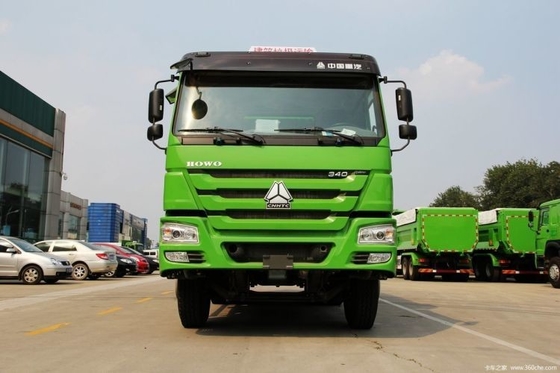 買取された使用 HOWO ダンプティッパートラック 6X4 340 HP 5.6m 重荷輸送用