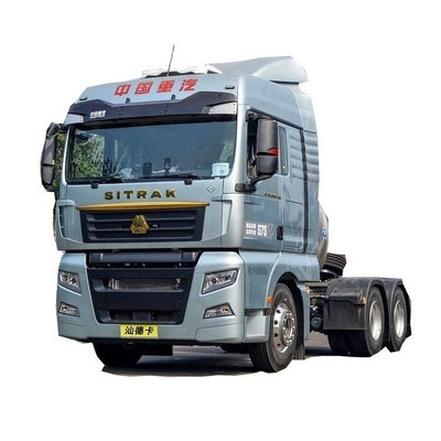 中古トラック トラクターヘッド Sinotruk SITRAK G7S 530 HP 6X4 LNG スロー流体付き自動ギア