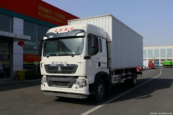 高馬力 280馬力 国産重荷トラック HOWO T5G 4X2 7.92m バン貨物トラック
