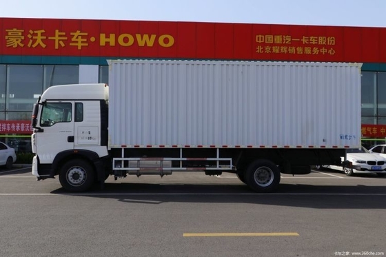 高馬力 280馬力 国産重荷トラック HOWO T5G 4X2 7.92m バン貨物トラック