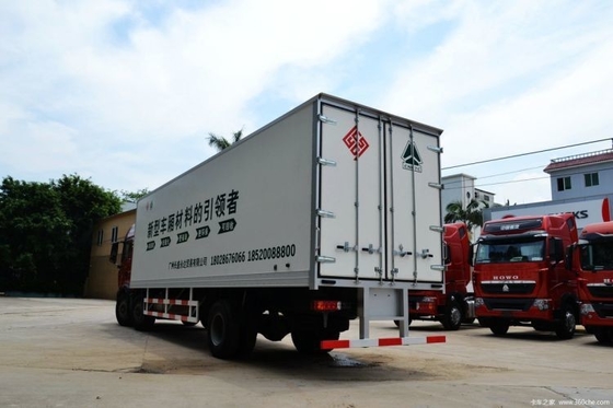240hp 6X2 9.5 メートルバン トラック ホット用 中古 国産重型トラック HOWO T5G