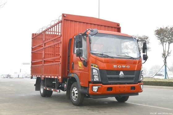 貨物タンク サイズ 4.15*2.45*2.3m 重型トラック HOWO Wang 4X2 160HPグリッド軽型トラック