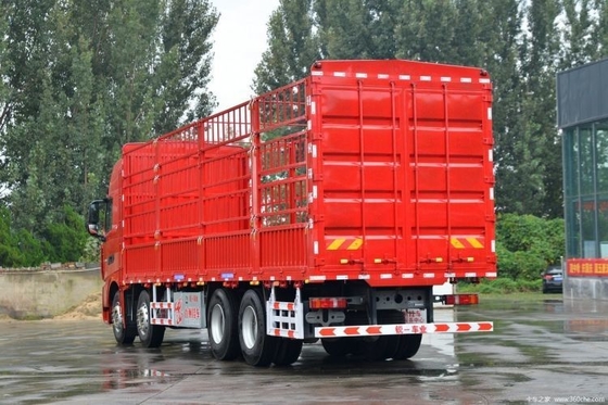 国産重型トラック HOWO TH7 460HP 8X4 9.5m タッチスクリーン 倉庫グリッド型トラック