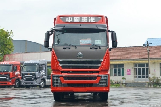 国産重型トラック HOWO TH7 460HP 8X4 9.5m タッチスクリーン 倉庫グリッド型トラック