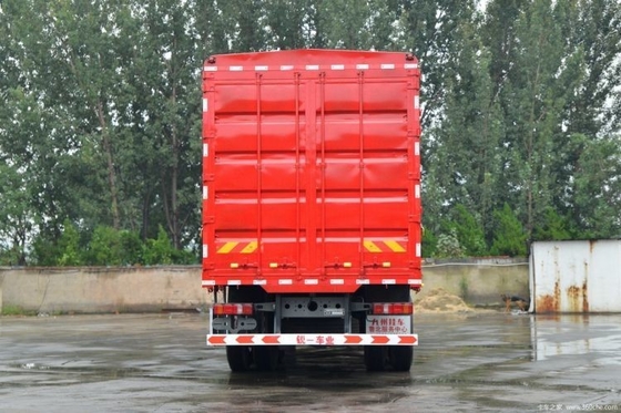 国産重型トラック HOWO TH7 460HP 8X4 9.5m タッチスクリーン 倉庫グリッド型トラック