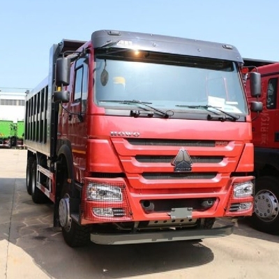 低価格の中古 HOWO-7 380 HP 6X4 6.8 m マルチメディアシステムとESC付きダンプトラック