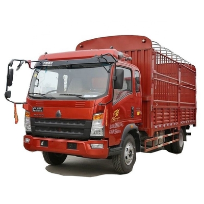 シノトルク HOWO コマンダー 154 HP 4X2 半倉庫グリッドトラック 100-200L 燃料タンク