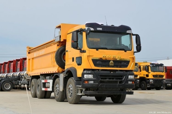 総車両重量 10-15T 国産重貨車 HOWO TX 440 HP 8X4 6.8m ダンプトラック