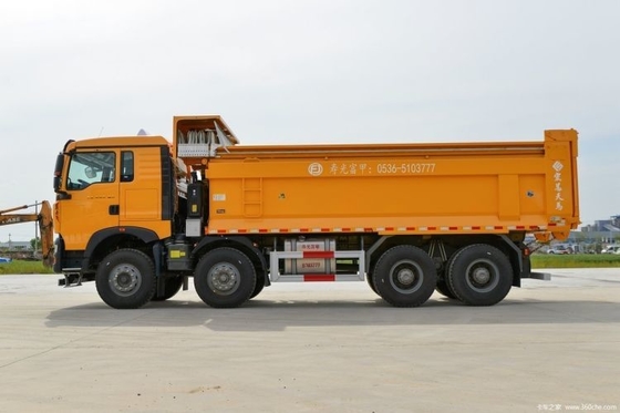 総車両重量 10-15T 国産重貨車 HOWO TX 440 HP 8X4 6.8m ダンプトラック