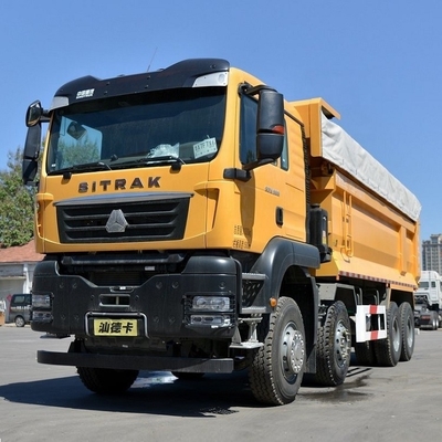 マニュアルトランスミッション シノトラック シャンデカ シトラック G7W 重貨車 400 HP 8X4 6.8m ダンプトラック