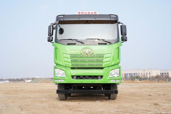 チンダオのプロ ジーファング JH6 430 HP 8X4 6メートルダンプトラック タイヤ番号12