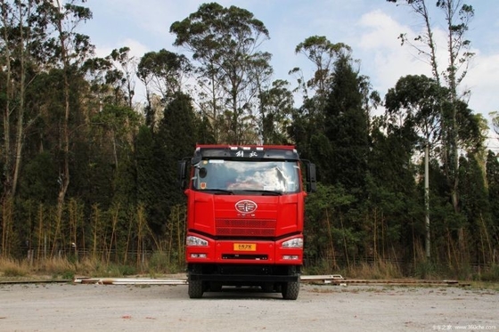 10 タイヤ番号 FAW Jiefang J6P 重型トラック 南西版 370HP 6X4 6.4m ダンプトラック