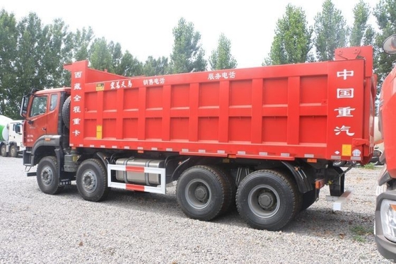 EURO 5 Sinotruk Haohan N7G 440 HP 8X4 7.6 m プロブティック用ダンプトラック
