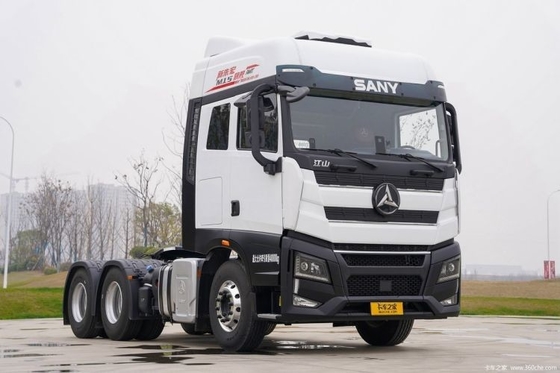 SANY 620 HP 6X4 AMT 2人の乗客を収容する自動トラクター 最大トルク ≥2500Nm