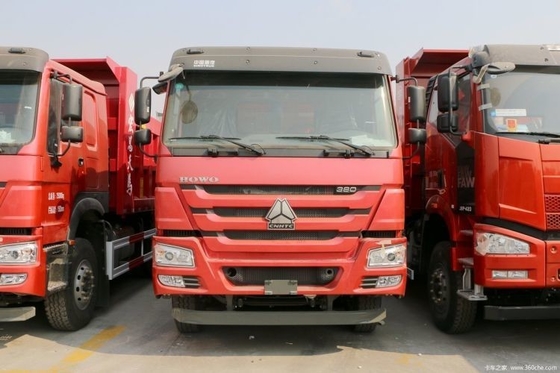 HOWO 重型トラック 380 HP 6X4 6m 多目的輸送用ダンプトラック 耐久性
