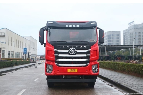 中古 Saic Hongyan Jieshi H6 8X4 ダンプトラック 560HP ユーロ 5 排放基準