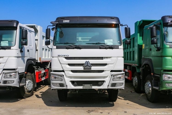 ダンピングトラック 中古ブティック HOWO 重型トラック 375hp 6X4 6.8m ディーゼル燃料タイプ