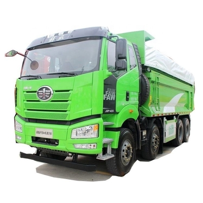 FAW Jiefang J6P重型トラック 420HP 8X4 6.5m 燃料タンク容量300-400Lのダンプトラック