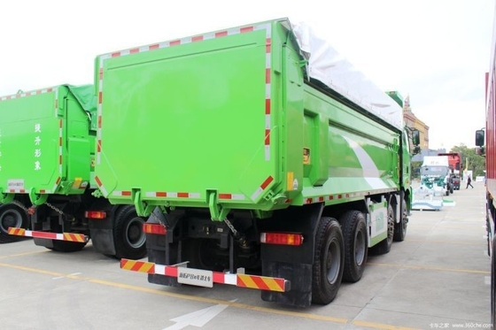 FAW Jiefang J6P重型トラック 420HP 8X4 6.5m 燃料タンク容量300-400Lのダンプトラック