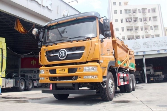 準備 6X4 ステイヤー 340HP ダンプトラック 5.6m ボディ 自動エアコンを含む