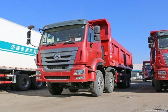 逆転シフト番号2 プロのシノトラック ハオハン J7B 340 HP 8X4 7.6 m ダンプトラック