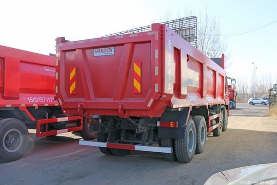 逆転シフト番号2 プロのシノトラック ハオハン J7B 340 HP 8X4 7.6 m ダンプトラック