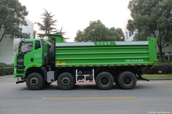 輸出された中古のFaw Jiefang J6P 8X4 350HPのダンプトラック