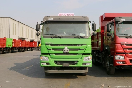 HOWO 重型トラック 340 HP 6X4 6 M ダンプトラック エアサスペンションとマルチメディアシステム