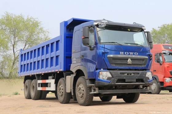 中古 シノトルク HOWO T7H 重貨車 440HP 8X4 7.6m 300-400Lの燃料タンクを持つダンプトラック