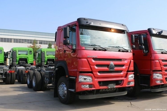 国産重用トラック HOWO 6X4 6.8m 性能と380hpの馬力を備えたダンプトラック