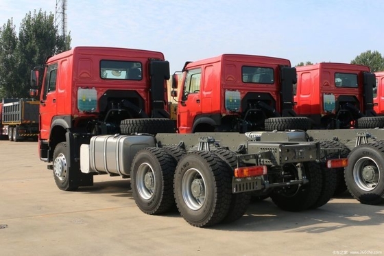 国産重用トラック HOWO 6X4 6.8m 性能と380hpの馬力を備えたダンプトラック