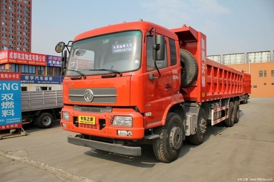 2010年 東フェン商用トラック 280HP 8X4 7.6m ダンプトラック 運転席のエアサスペンション