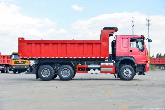 負荷容量 21-30 TON HOWOV7 重荷トラック 6X4 6 メートル ダンプトラック 400HP 0KM