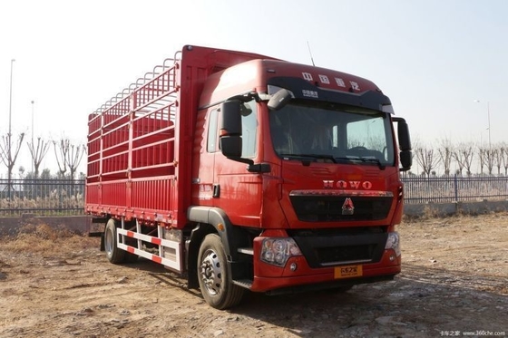 オートマティック SINOTRUCK HOWO TX 250hp 4X2 6.8m 倉庫グリッドトラック