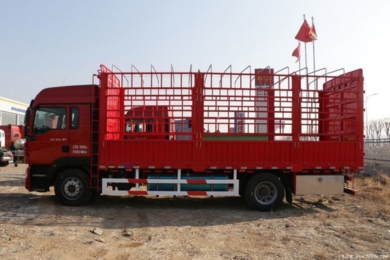 オートマティック SINOTRUCK HOWO TX 250hp 4X2 6.8m 倉庫グリッドトラック