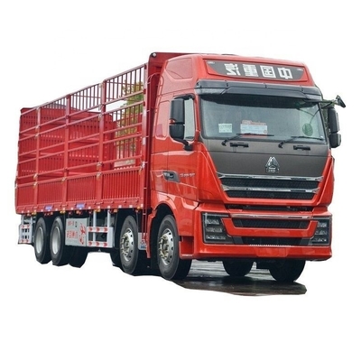 SINOTRUCK HOWO TH7 460HP 8X4 重荷トラック 9.5m 倉庫グリッドとマルチメディアシステム