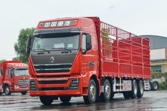 SINOTRUCK HOWO TH7 460HP 8X4 重荷トラック 9.5m 倉庫グリッドとマルチメディアシステム