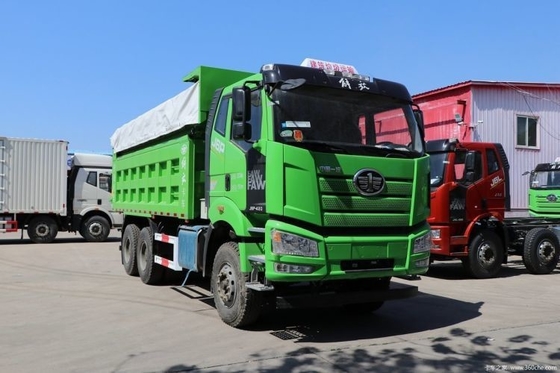 6X4ホイールディーゼル FAW ジーファング J6P 重荷トラック 420HP 5.8m 燃料エンジン付きダンプトラック