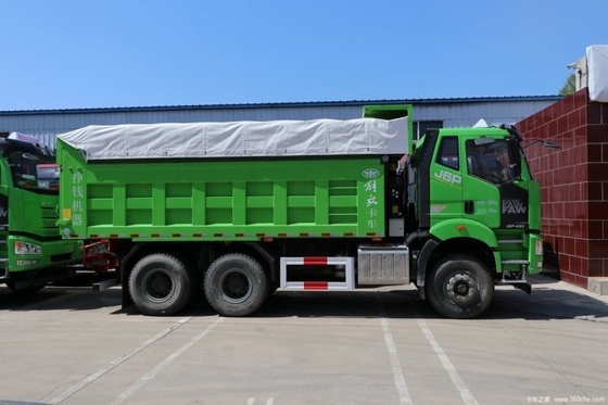 6X4ホイールディーゼル FAW ジーファング J6P 重荷トラック 420HP 5.8m 燃料エンジン付きダンプトラック