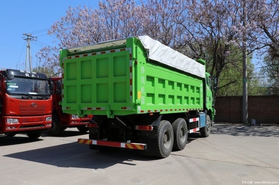 6X4ホイールディーゼル FAW ジーファング J6P 重荷トラック 420HP 5.8m 燃料エンジン付きダンプトラック