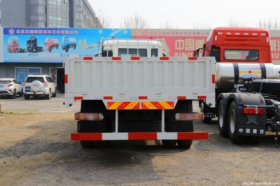 ホット 6X2 7.8m フェンス トラック シノトルク HOWO T5G 貨物タンク寸法付き重トラック 270HP