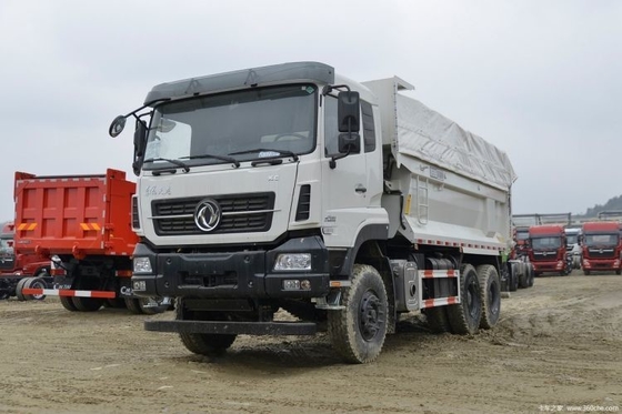 中古 ティアンロング KC 重貨車 350HP 6X4 5.4m マルチメディアシステムとABSのダンプトラック