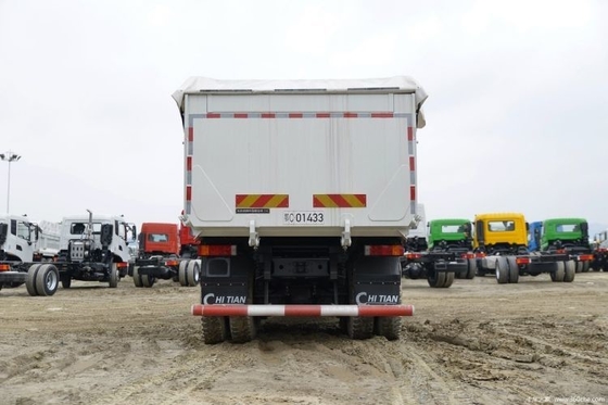 中古 ティアンロング KC 重貨車 350HP 6X4 5.4m マルチメディアシステムとABSのダンプトラック