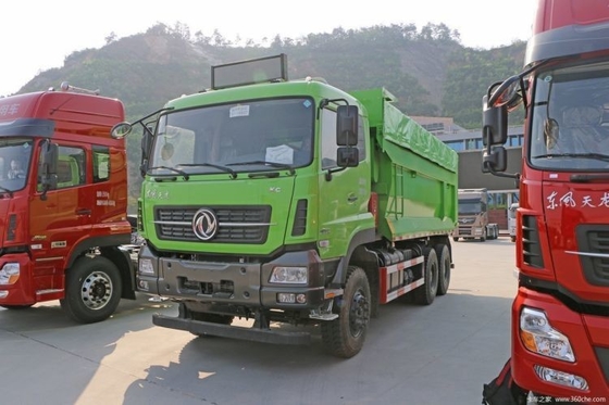 高馬力 385HP ドンフェン 天龍 KC 重貨車 6X4 6m ダンプトラック 中古
