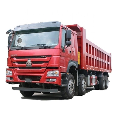 中古 Sinotruk HOWO 重貨車 8X4 8.2m 380hpのダンプトラック