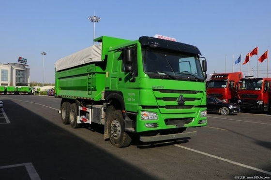 400HP 6X4 5.6m Sinotruk HOWO プロフェッショナルブティックで輸出された中古ダンプトラック