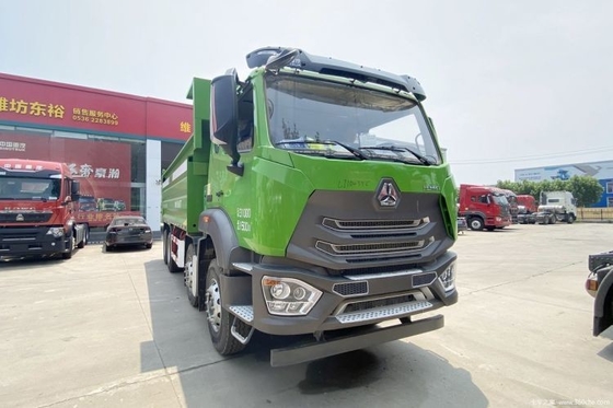 シノトルク・ハオハン N5G 340hp 8X4 5.6m 重貨車セグメントおよびパフォーマンス用ダンプトラック